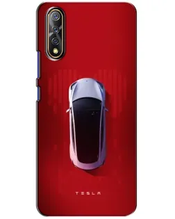 Чехол для Vivo V17 Neo с картинкой «Tesla Top View» Чехол для Vivo V17 Neo с картинкой «Tesla Top View»
