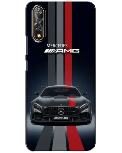 Чохол для Vivo V17 Neo з картинкою «Mercedes — білий карбон» Чохол для Vivo V17 Neo з картинкою «Mercedes — білий карбон»