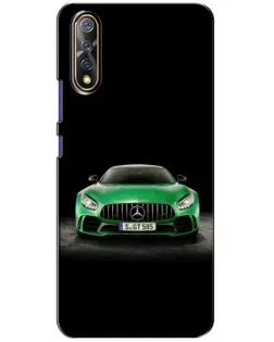 Чохол для Vivo V17 Neo з картинкою «Mercedes — неоновий лого»