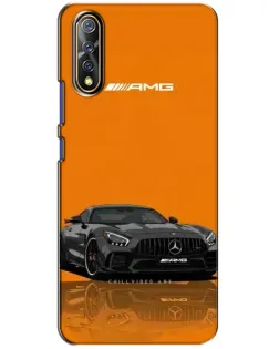 Чохол для Vivo V17 Neo з картинкою «Помаранчевий Mercedes AMG»