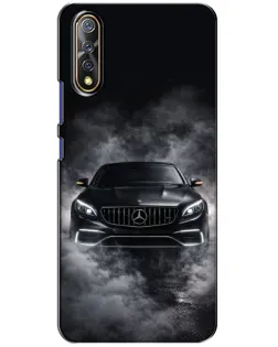 Чохол для Vivo V17 Neo з картинкою «Mercedes у диму»