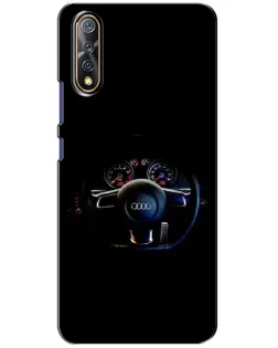 Чохол для Vivo V17 Neo з картинкою «Салон Audi — кермо»