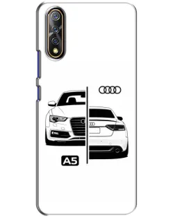 Чохол для Vivo V17 Neo з картинкою «Audi — контрастний дизайн»