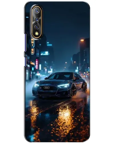 Чохол для Vivo V17 Neo з картинкою «Нічне місто та Audi» Чохол для Vivo V17 Neo з картинкою «Нічне місто та Audi»