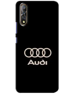 Чохол для Vivo V17 Neo з картинкою «Audi — золотий логотип»