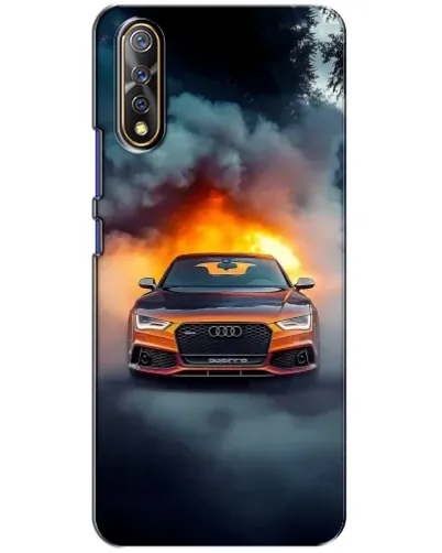Чохол для Vivo V17 Neo з картинкою «Audi у вогняному диму» Чохол для Vivo V17 Neo з картинкою «Audi у вогняному диму»