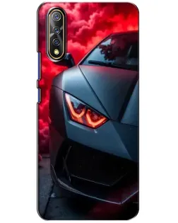 Чехол для Vivo V17 Neo с картинкой «Lamborghini красное сияние» Чехол для Vivo V17 Neo с картинкой «Lamborghini красное сияние»