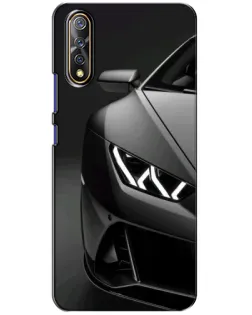 Чехол для Vivo V17 Neo с картинкой «Lamborghini фары детализация»
