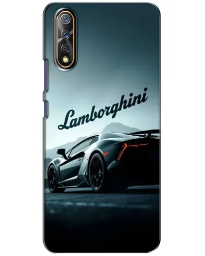 Чехол для Vivo V17 Neo с картинкой «Классическая надпись Lamborghini»