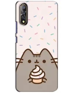 Чехол для Vivo V17 Neo с картинкой «Пушин с кексом»