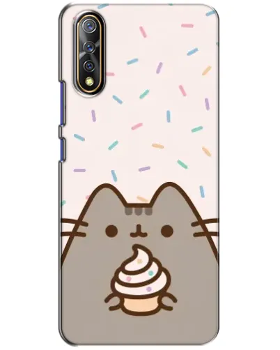 Чехол для Vivo V17 Neo с картинкой «Пушин с кексом» Чехол для Vivo V17 Neo с картинкой «Пушин с кексом»