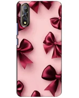 Чохол для Vivo V17 Neo з картинкою «Бордовий атлас»