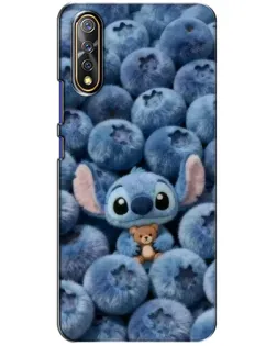 Чехол для Vivo V17 Neo с картинкой «Стич и голубика» Чехол для Vivo V17 Neo с картинкой «Стич и голубика»