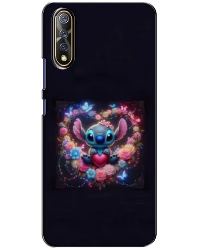 Чехол для Vivo V17 Neo с картинкой «Stitch в цветах» Чехол для Vivo V17 Neo с картинкой «Stitch в цветах»