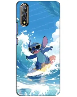 Чехол для Vivo V17 Neo с картинкой «Стич на волне» Чехол для Vivo V17 Neo с картинкой «Стич на волне»