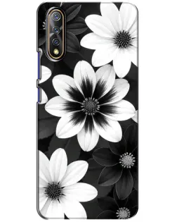 Чохол для Vivo V17 Neo з картинкою «Монохромні айстри» Чохол для Vivo V17 Neo з картинкою «Монохромні айстри»