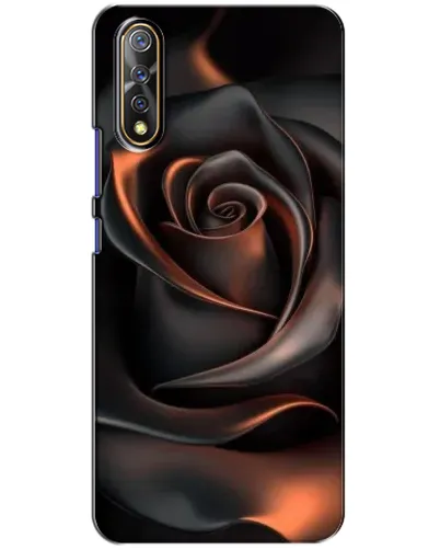 Чехол для Vivo V17 Neo с картинкой «Шелковая черная роза» Чехол для Vivo V17 Neo с картинкой «Шелковая черная роза»