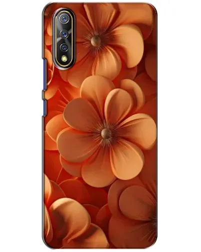 Чехол для Vivo V17 Neo с картинкой «Оранжевый макро цветок» Чехол для Vivo V17 Neo с картинкой «Оранжевый макро цветок»