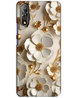 Чохол для Vivo V17 Neo з картинкою «Білі паперові квіти» Чохол для Vivo V17 Neo з картинкою «Білі паперові квіти»