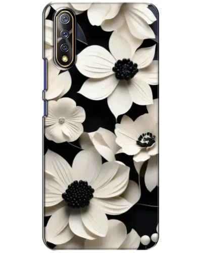 Чехол для Vivo V17 Neo с картинкой «Объемные белые цветы» Чехол для Vivo V17 Neo с картинкой «Объемные белые цветы»