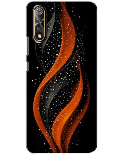 Чехол для Vivo V17 Neo с картинкой «Огненная звездная волна»