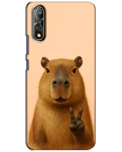 Чехол для Vivo V17 Neo с картинкой «Капибара виктория» Чехол для Vivo V17 Neo с картинкой «Капибара виктория»