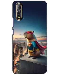 Чехол для Vivo V17 Neo с картинкой «Капи-мен супергерой» Чехол для Vivo V17 Neo с картинкой «Капи-мен супергерой»