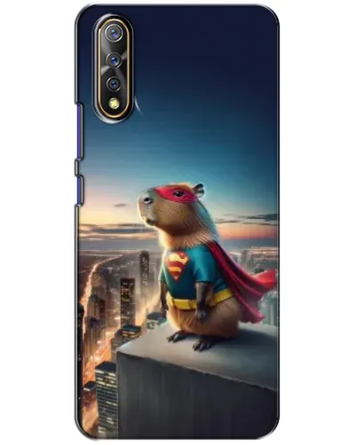 Чехол для Vivo V17 Neo с картинкой «Капи-мен супергерой» Чехол для Vivo V17 Neo с картинкой «Капи-мен супергерой»
