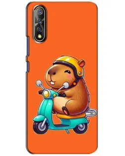 Чехол для Vivo V17 Neo с картинкой «Капибара на скутере» Чехол для Vivo V17 Neo с картинкой «Капибара на скутере»