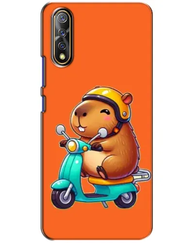 Чехол для Vivo V17 Neo с картинкой «Капибара на скутере» Чехол для Vivo V17 Neo с картинкой «Капибара на скутере»