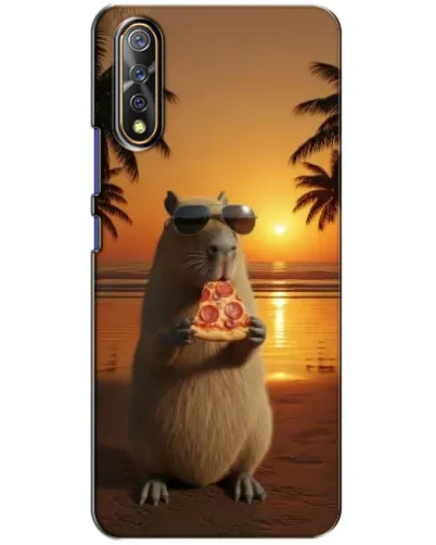 Чехол для Vivo V17 Neo с картинкой «Капибара с пиццей» Чехол для Vivo V17 Neo с картинкой «Капибара с пиццей»
