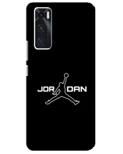 Чехол для Vivo V20 se с картинкой «Nike Pink Swirl»