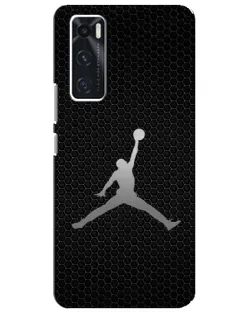 Чехол для Vivo V20 se с картинкой «Jordan Dark Carbon» Чехол для Vivo V20 se с картинкой «Jordan Dark Carbon»