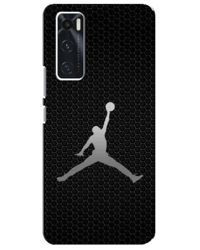 Чехол для Vivo V20 se с картинкой «Jordan Dark Carbon»
