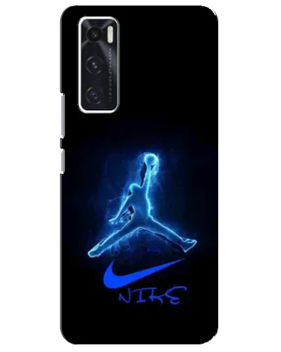 Чехол для Vivo V20 se с картинкой «Jordan Neon Blue»