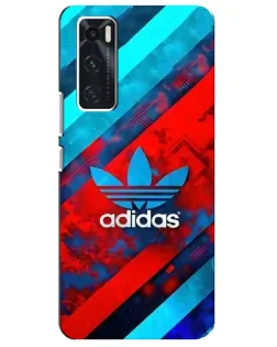 Чехол для Vivo V20 se с картинкой «Абстракция Adidas» Чехол для Vivo V20 se с картинкой «Абстракция Adidas»