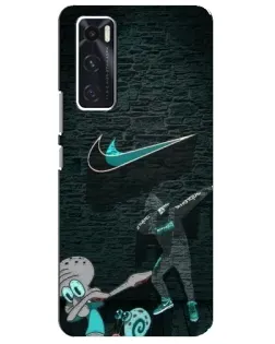 Чехол для Vivo V20 se с картинкой «Спортивный арт Nike» Чехол для Vivo V20 se с картинкой «Спортивный арт Nike»
