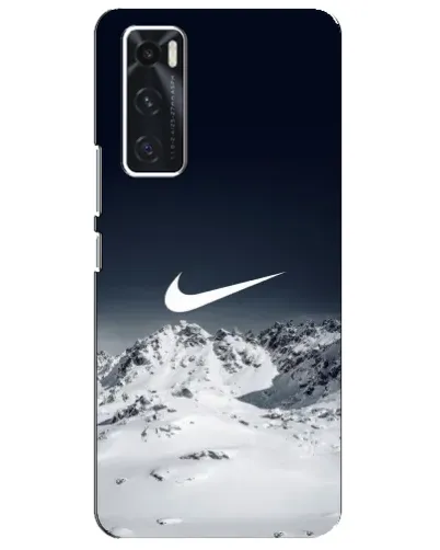 Чехол для Vivo V20 se с картинкой «Nike — зимние горы» Чехол для Vivo V20 se с картинкой «Nike — зимние горы»