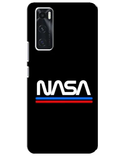 Чехол для Vivo V20 se с картинкой «NASA — классика Red Blue» Чехол для Vivo V20 se с картинкой «NASA — классика Red Blue»
