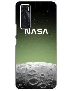 Чехол для Vivo V20 se с картинкой «NASA — лунный градиент» Чехол для Vivo V20 se с картинкой «NASA — лунный градиент»
