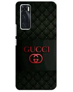 Чехол для Vivo V20 se с картинкой «Gucci — стеганый черный»