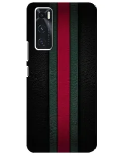 Чехол для Vivo V20 se с картинкой «Gucci — неоновая линия»