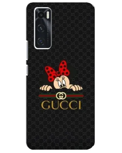 Чехол для Vivo V20 se с картинкой «Минни Маус Gucci — черный» Чехол для Vivo V20 se с картинкой «Минни Маус Gucci — черный»