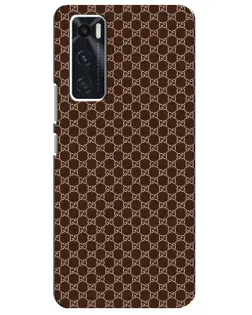 Чохол для Vivo V20 se з картинкою «Gucci — шоколадна сітка»