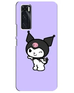 Чехол для Vivo V20 se с картинкой «Классическая Kuromi» Чехол для Vivo V20 se с картинкой «Классическая Kuromi»