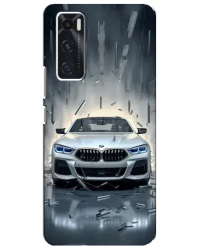 Чехол для Vivo V20 se с картинкой «BMW в свете фар» Чехол для Vivo V20 se с картинкой «BMW в свете фар»