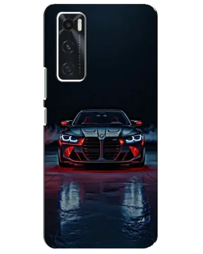 Чехол для Vivo V20 se с картинкой «BMW на мокрой дороге» Чехол для Vivo V20 se с картинкой «BMW на мокрой дороге»