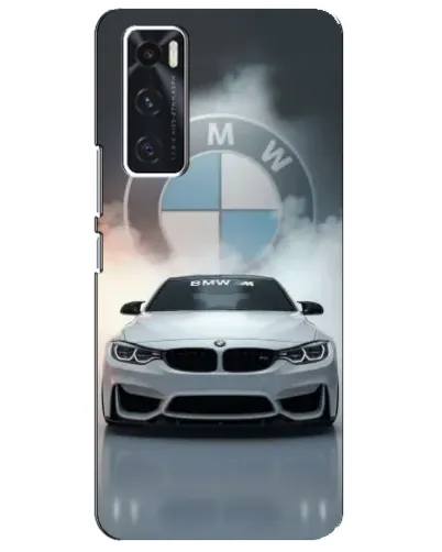 Чехол для Vivo V20 se с картинкой «BMW в белом дыму» Чехол для Vivo V20 se с картинкой «BMW в белом дыму»
