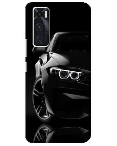 Чехол для Vivo V20 se с картинкой «Черная BMW — профиль» Чехол для Vivo V20 se с картинкой «Черная BMW — профиль»