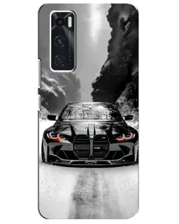 Чохол для Vivo V20 se з картинкою «BMW — акварельний дрифт» Чохол для Vivo V20 se з картинкою «BMW — акварельний дрифт»